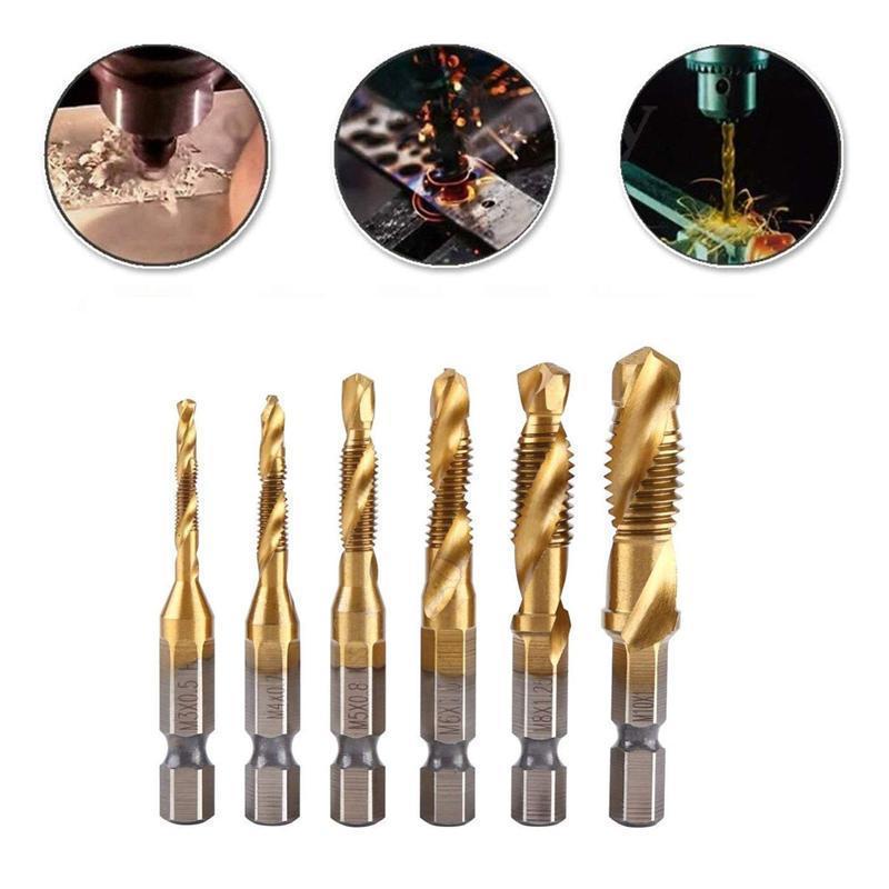 Lisslune | 6-piece metric tap set