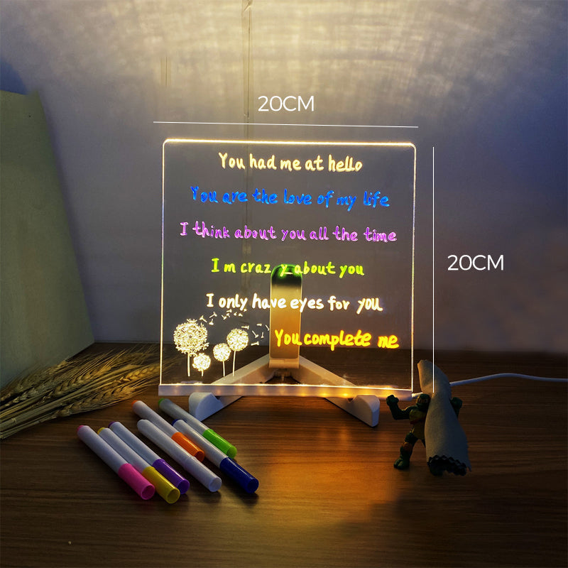 Lisslune | LED-Whiteboard with Colors