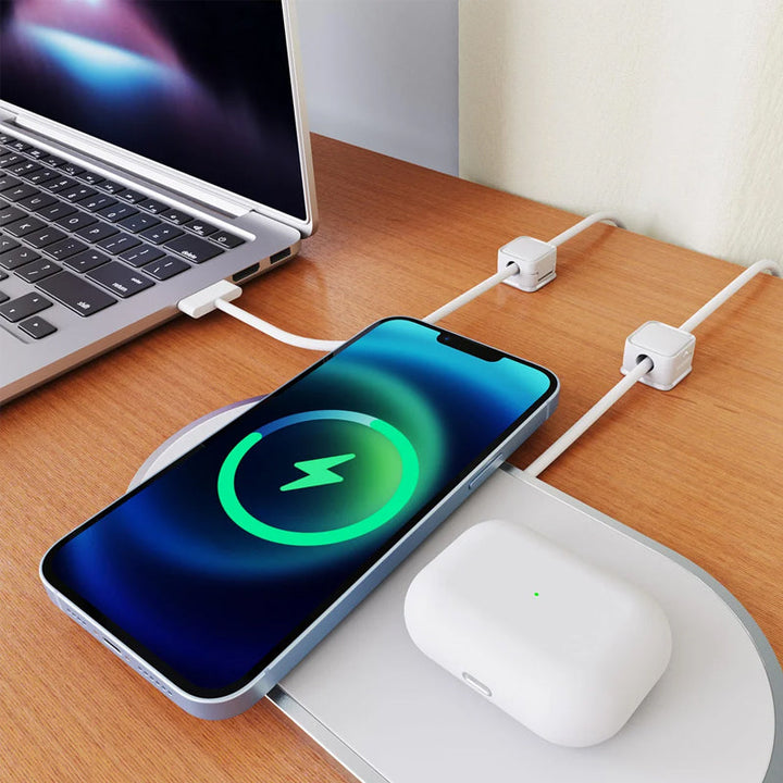 Lisslune | Magnetic Cable Organizer Storage Holder