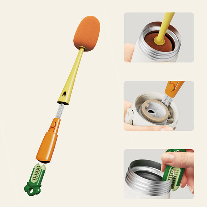Lisslune | Multifunctional Cleaning Brush in Carrot Shape