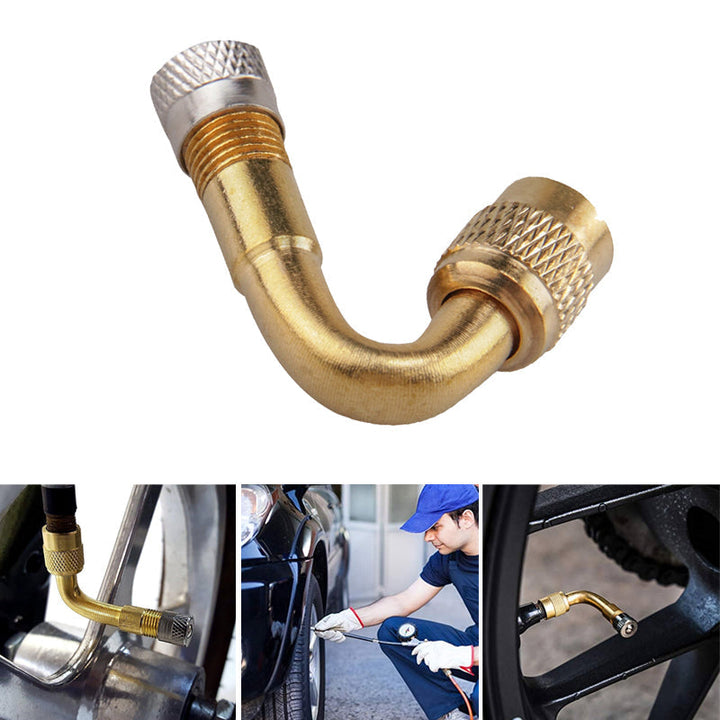 Lisslune | Universal tire valve extension adapter for car, bike, motorcycle, scooter