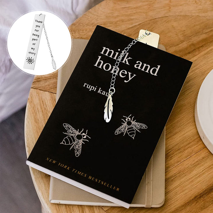 Lisslune | Longer Stainless Steel Bookmark