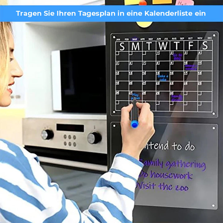 Lisslune | Magnetic Calendar for the Fridge