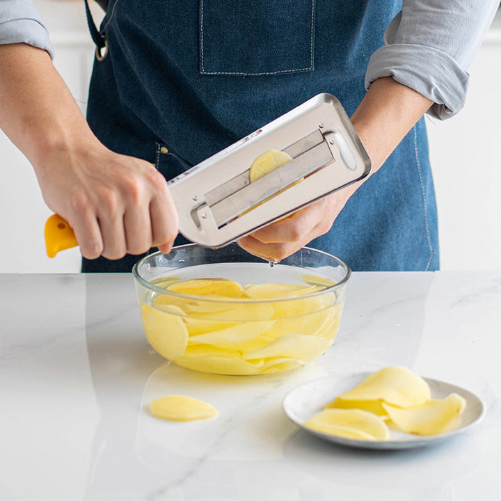 Lisslune | Double layer cutter made of stainless steel