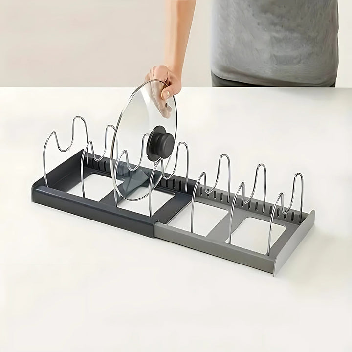 Lisslune | Expandable Pot and Pans Organizer Rack