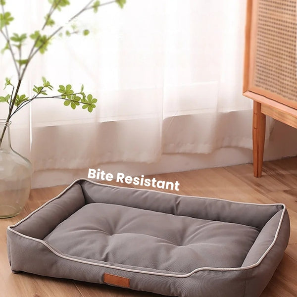 Lisslune | Orthopedic Memory Foam Dog Sofa Bed - Ideal for Arthritis, Large Dogs & Removable Covers