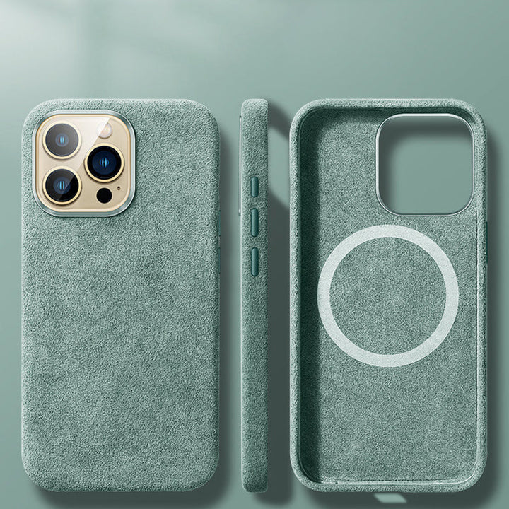 Lisslune | Italian Alcantara Magnetic Case for Iphone