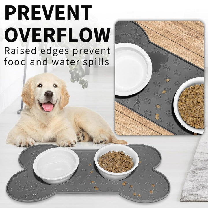 Lisslune | Bone-Shaped Silicone Pet Feeding Mat