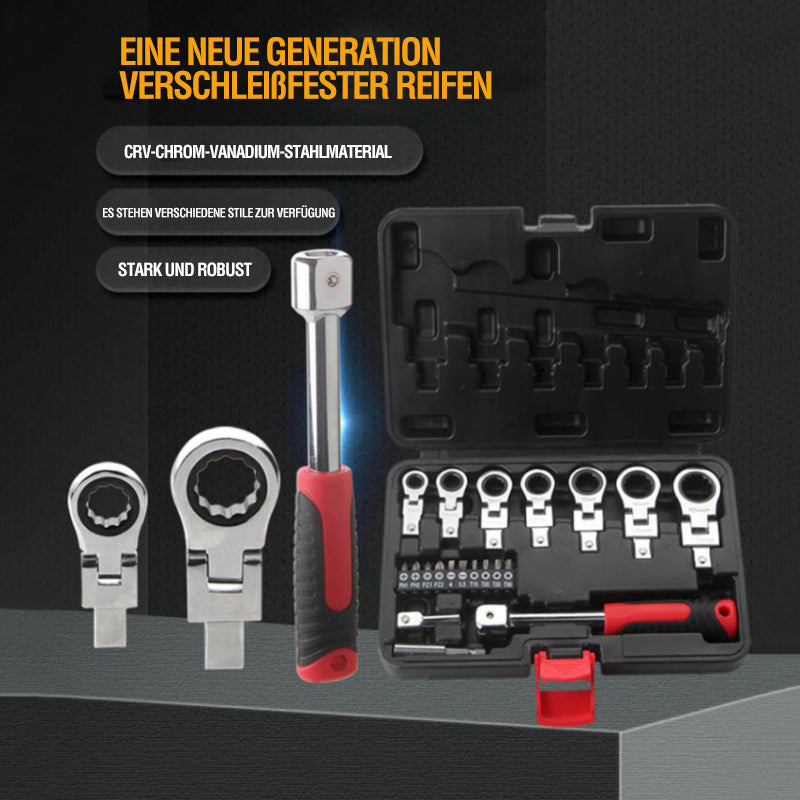 Lisslune | Removable Ratchet Wrench Set