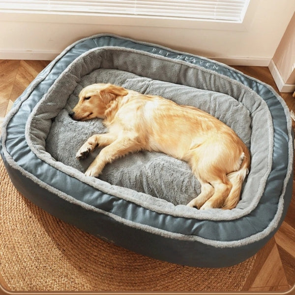 Lisslune | Orthopedic Dog Bed:  Memory Foam Beds for Large Dogs | Perfect for Arthritis Relief