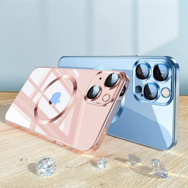 Lisslune | Wireless Magnetic All-Inclusive iPhone Case with Galvanization