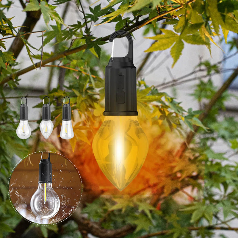 Lisslune | Retro New Outdoor Camping Type-C Charging Lightbulb