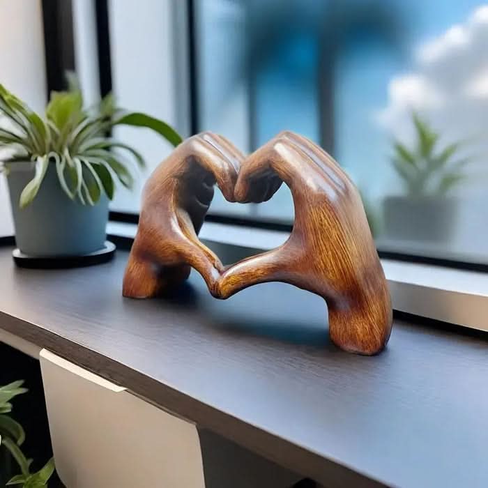 Lisslune | Modern Heart Sculpture Romantic Home Decor