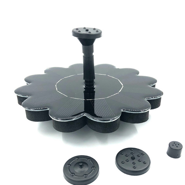 Lisslune | Solar-powered fountain for the garden – Flower design water feature for ponds and pools