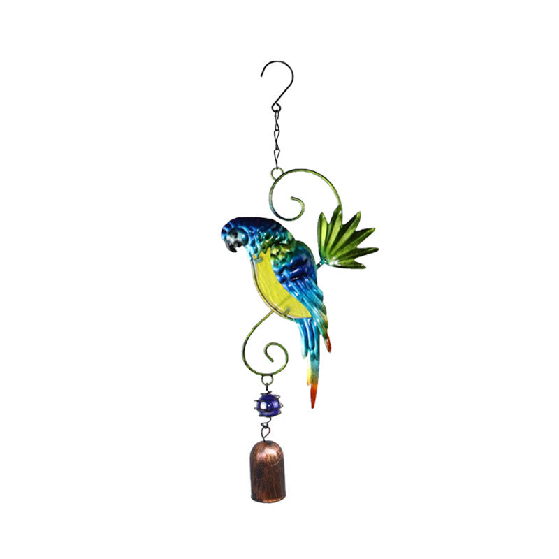 Lisslune | Three-dimensional parrot wind chime, hanging decoration