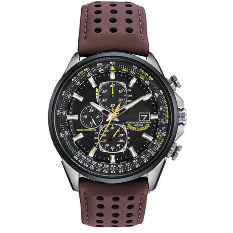 Lisslune | Quartz Chronograph Men’s Watch – Waterproof Stainless Steel Wristwatch with Date & Luminous Hands