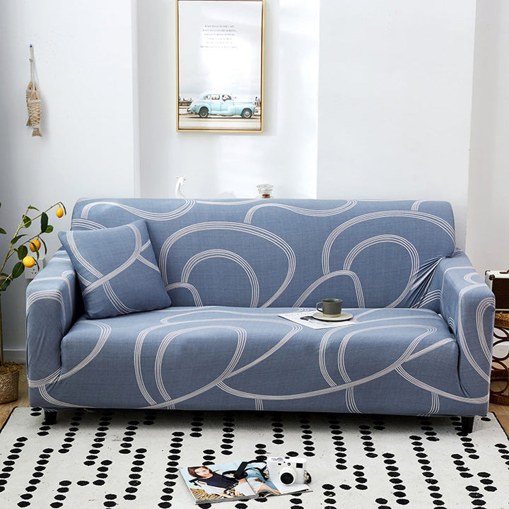 Lisslune | Simple Printed Elastic Sofa Cover