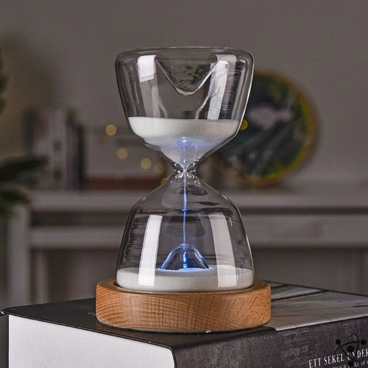 Lisslune | GlowTime Remote-Controlled Hourglass – Magical Timer with Multicolor LED Lights