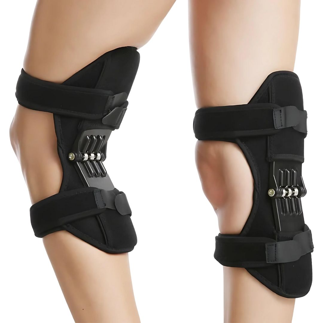 Lisslune | Hinged Knee Brace Stabilizers - Adjustable Knee Support for Pain Relief, Arthritis & Post-Surgery Recovery - Set of 2