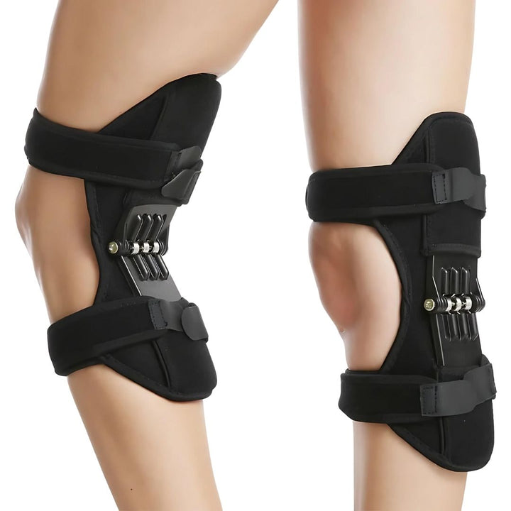 Lisslune | Hinged Knee Brace Stabilizers - Adjustable Knee Support for Pain Relief, Arthritis & Post-Surgery Recovery - Set of 2