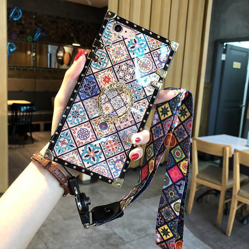 Lisslune | Bohemian Retro Bracket Phone Case for iPhone