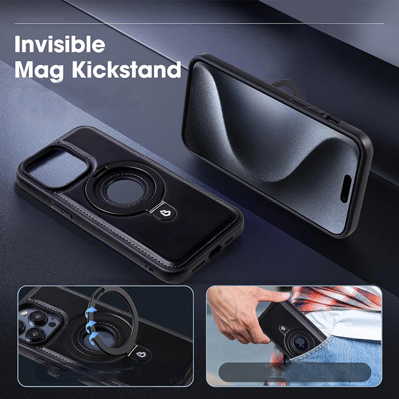 Lisslune | Luxurious Invisible Stand Phone Case