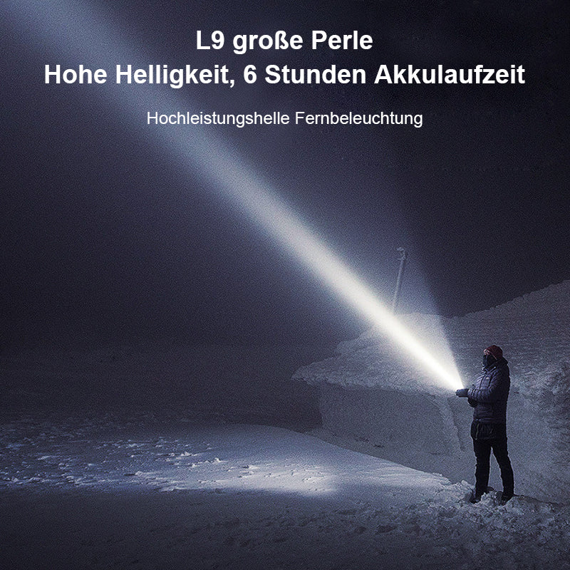 Lisslune | USB rechargeable portable outdoor flashlight
