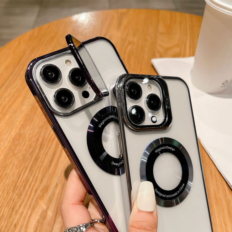 Lisslune | iPhone Magnetic Phone Case with Stand