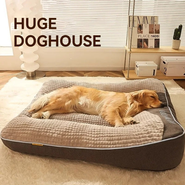 Lisslune | XXL Orthopedic Dog Mattress Bed with Removable Cover for Large Dogs