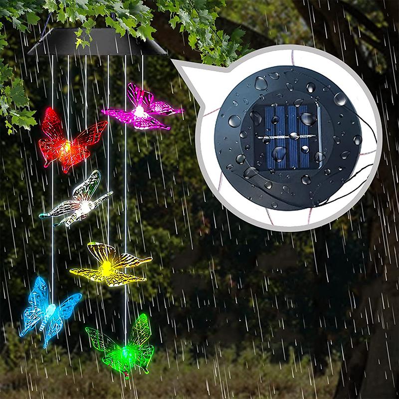 Lisslune | Solar-powered butterfly lights