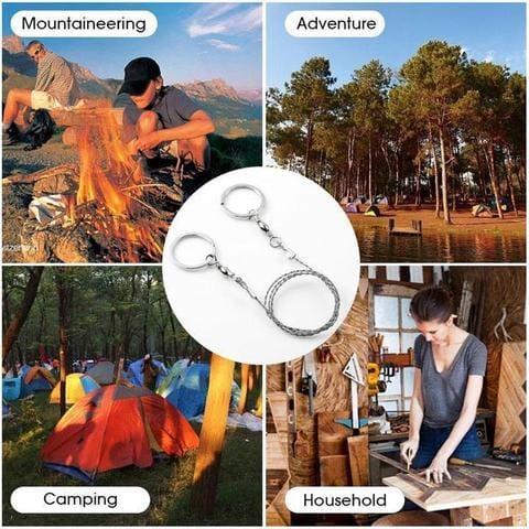 Lisslune | Multifunctional Emergency Device Steel Cable Saw