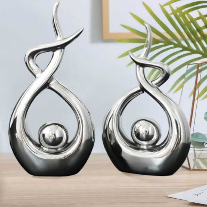 Lisslune | Artglam | Abstract Ceramic Figures | Add Style and Sophistication to Your Interior