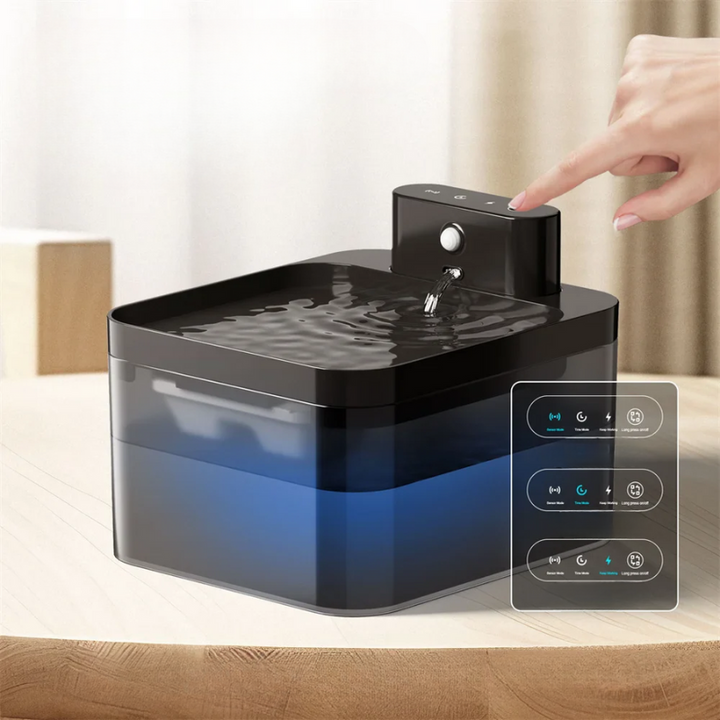 Lisslune | Automatic – Wireless Drinking Fountain for Cats with Sensor