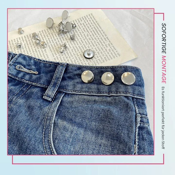 Lisslune | Removable Metal Jeans Button