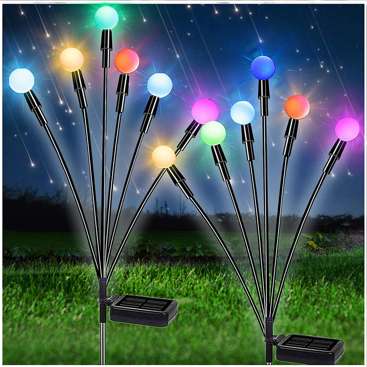 Lisslune | LED Solar Garden Light with Flexible Light Balls – Waterproof Decorative Light for Beds and Paths