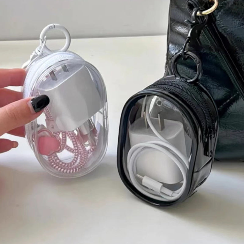 Lisslune | PVC waterproof transparent cable storage bag
