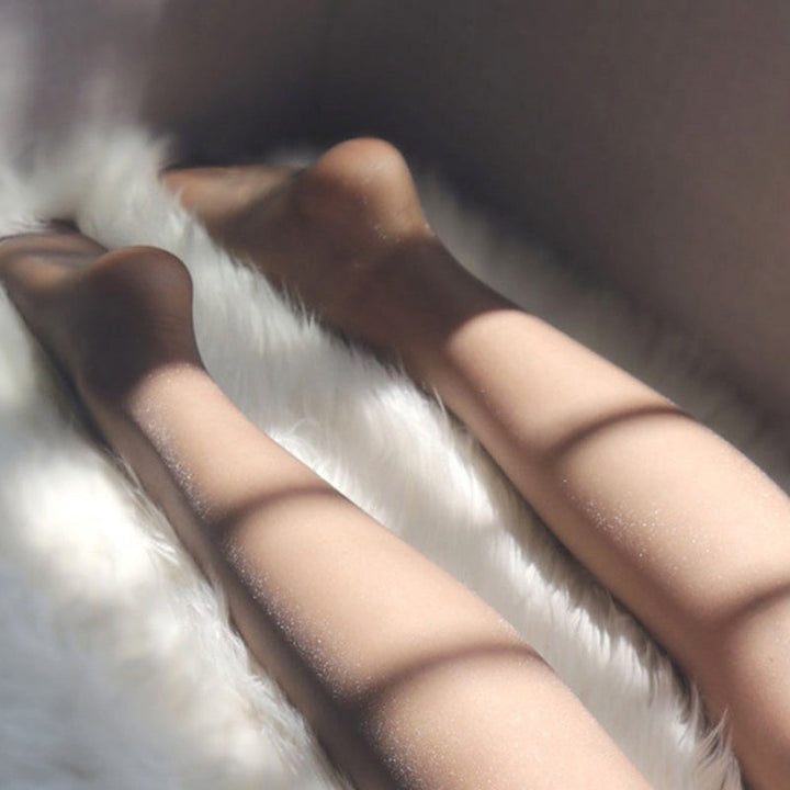 Lisslune | Seamless step pearl-gloss ultra-thin tights