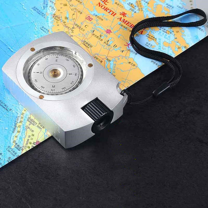 Lisslune | Multi-Functional Waterproof Outdoor Map Distance Measuring Compass