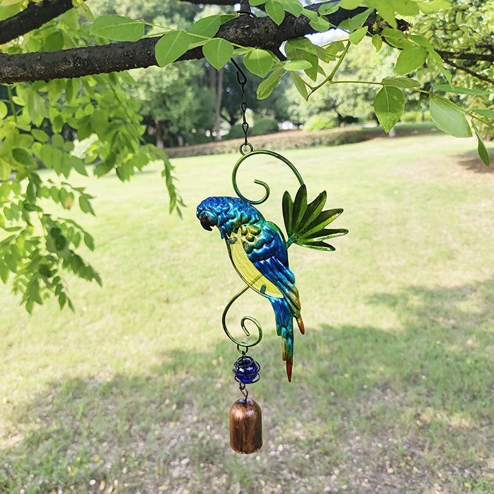 Lisslune | Three-dimensional parrot wind chime, hanging decoration
