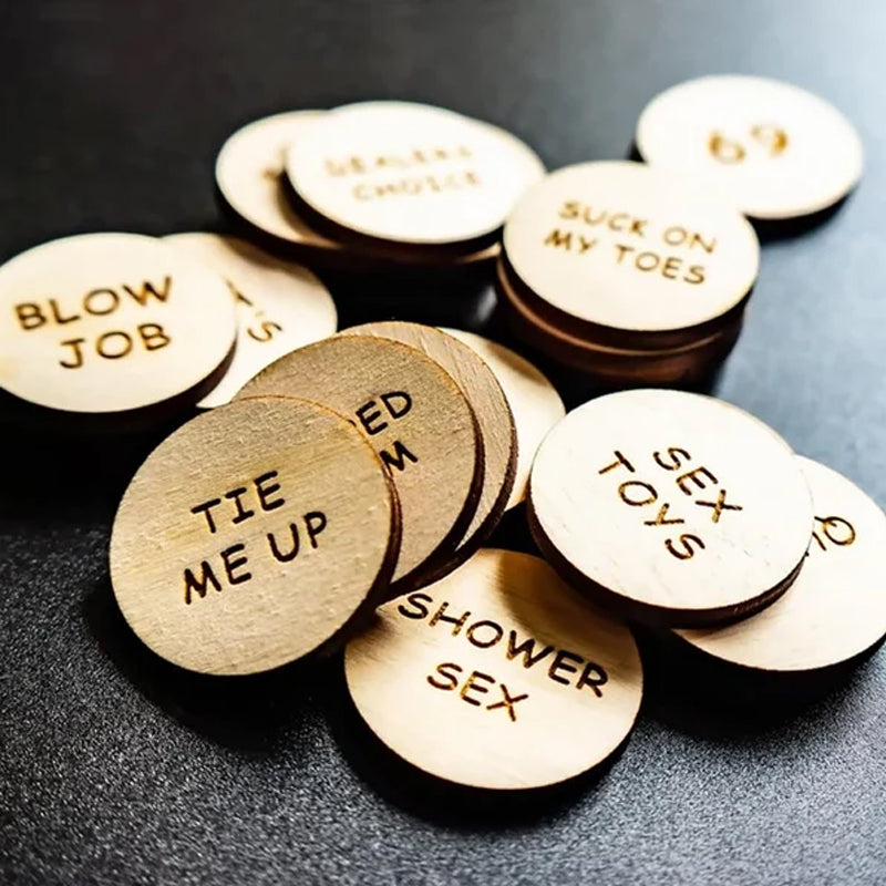 Lisslune | Funny wooden token