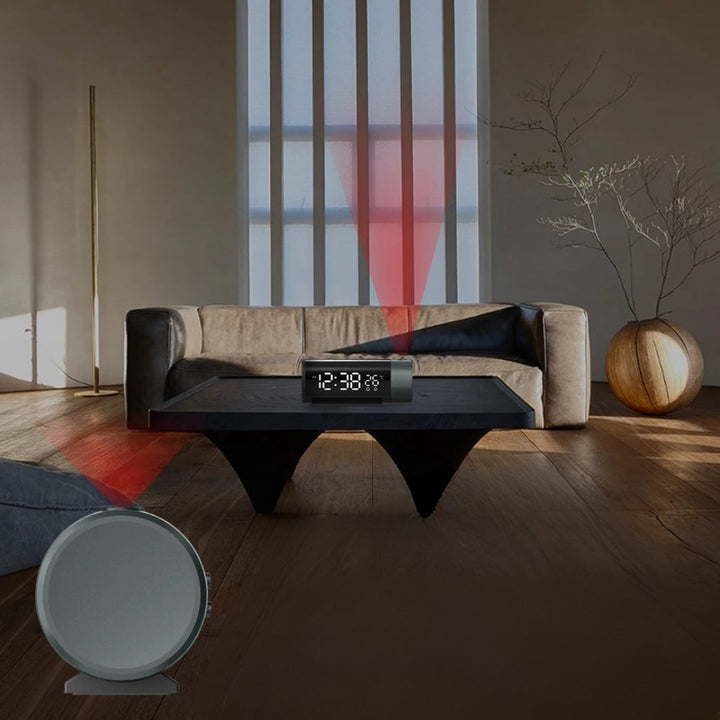 Lisslune | LED Digital Projector Clock with Thermometer