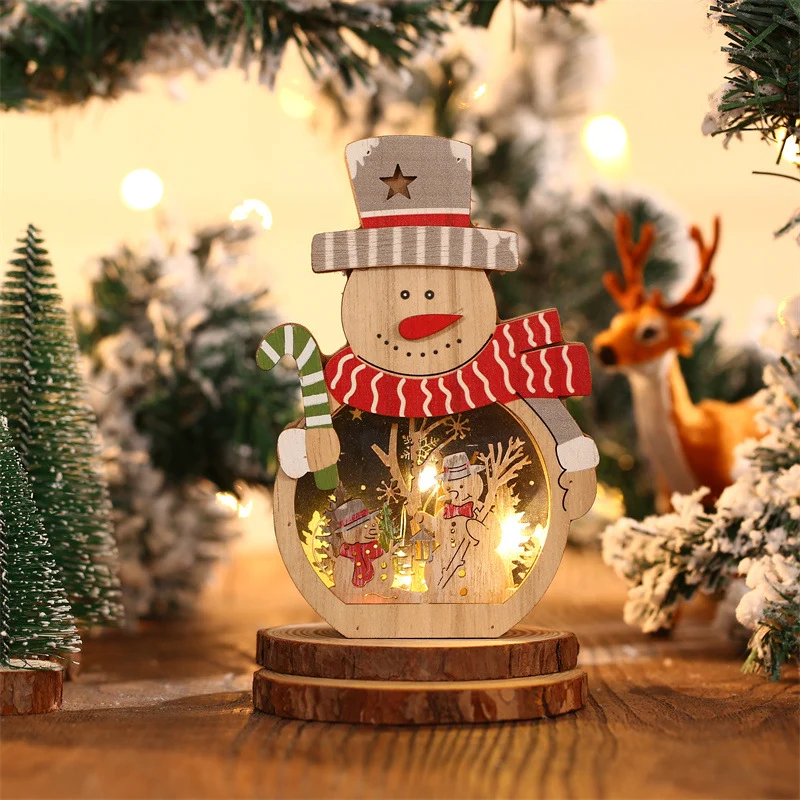 Lisslune | LED Christmas lighting made of wood