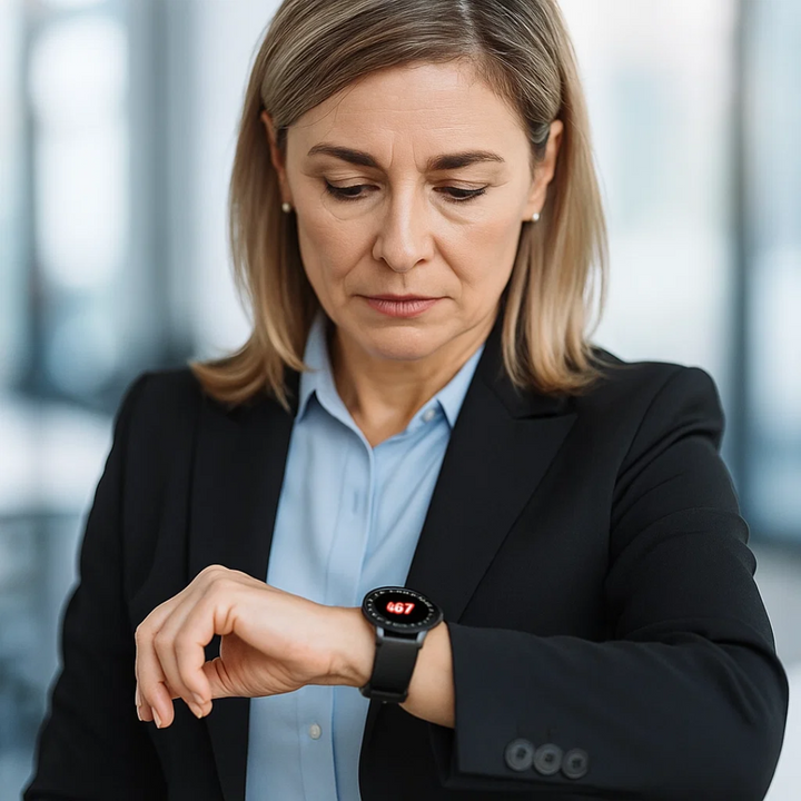 Lisslune | CardioSense – Medical ECG Smartwatch with Osram Sensor & 24/7 Health Monitoring