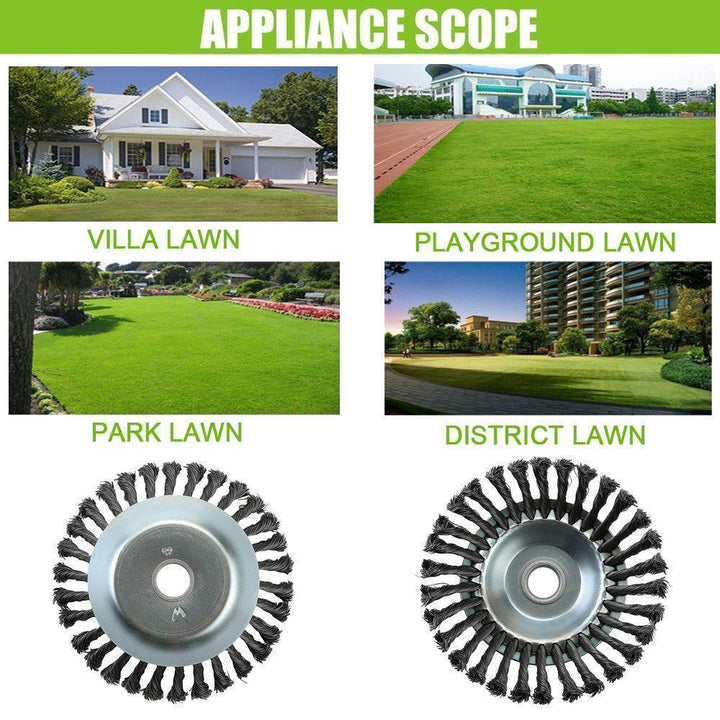Lisslune | Garden Weed Brush Lawn Mower