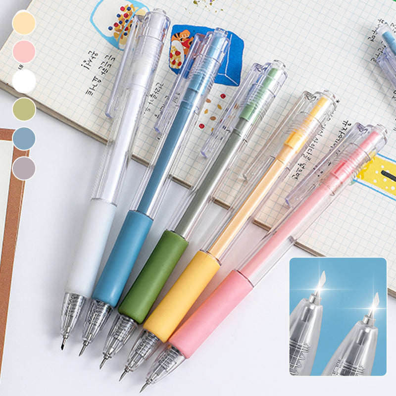 Lisslune | Morandi Cartoon Pattern Student Universal Knife Pen