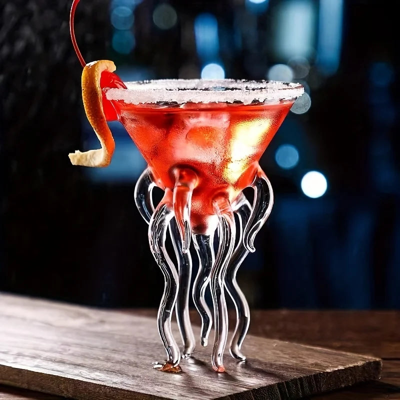 Lisslune | Unique, octopus-inspired cocktail glass