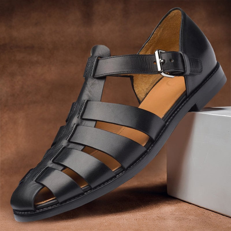 Lisslune | Wilhelm™ - Leather sandal
