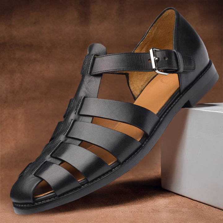 Lisslune | Wilhelm™ - Leather sandal