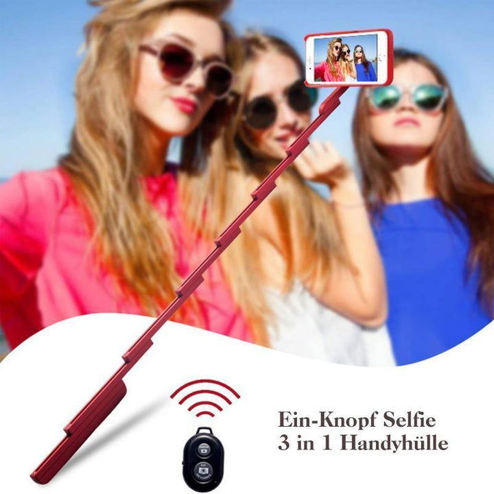 Lisslune | Bluetooth Selfie Stick Phone Case