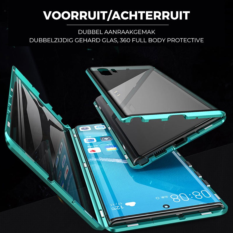Lisslune | tempered glass double-sided phone case for Samsung